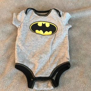 Batman onesie size 0 to three months